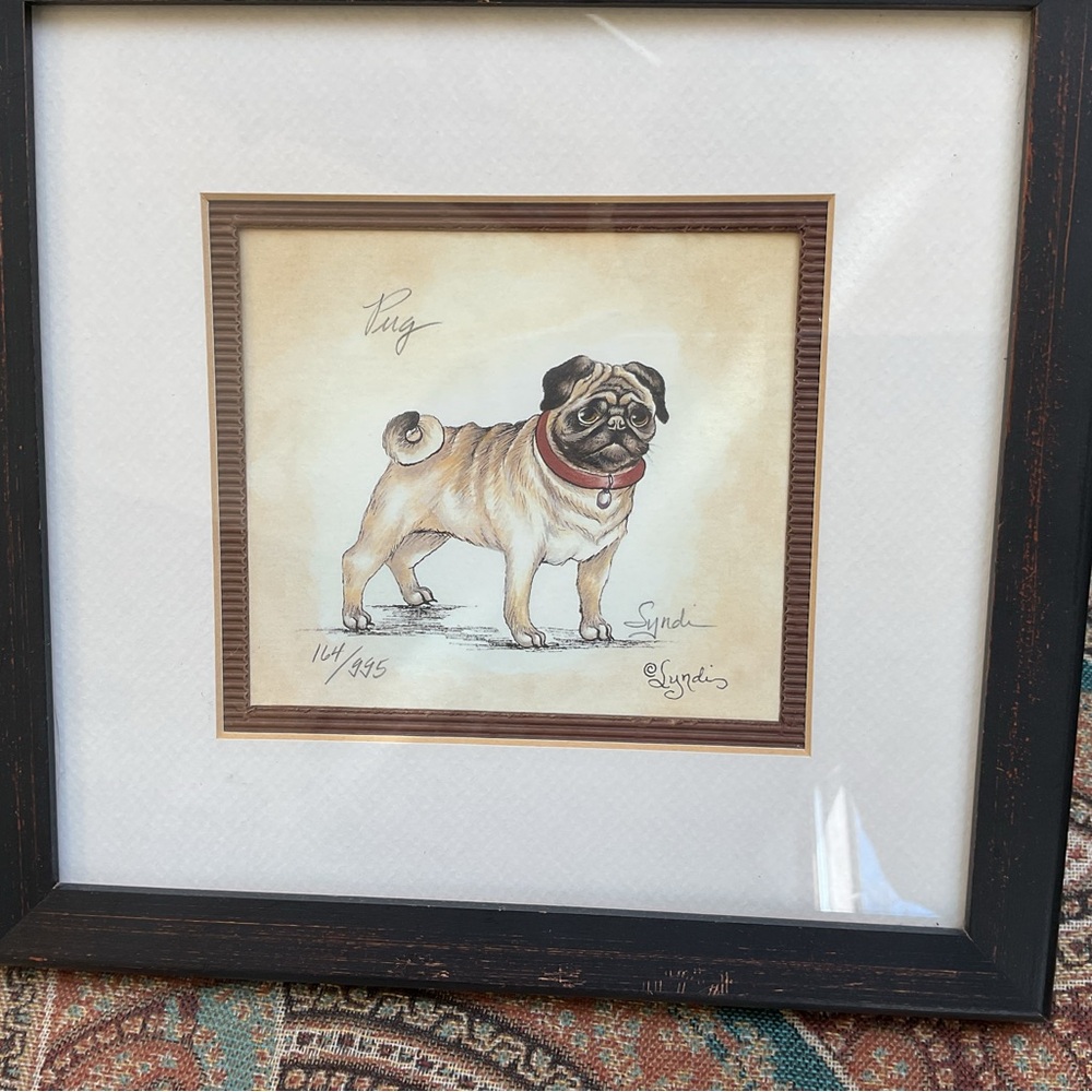 Lyndi Lende set of 3 classical dog pictures. EUC - Picture 2 of 6